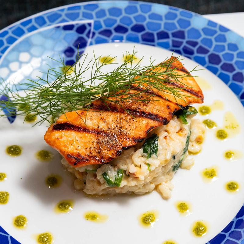 Salmon at Catch Seafood in San Francisco